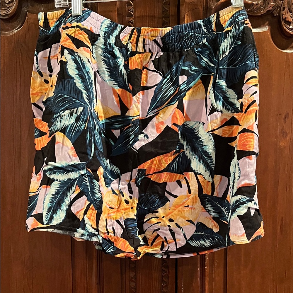 Wild Fable Multicolor Patterned Shorts - Picture 3 of 3